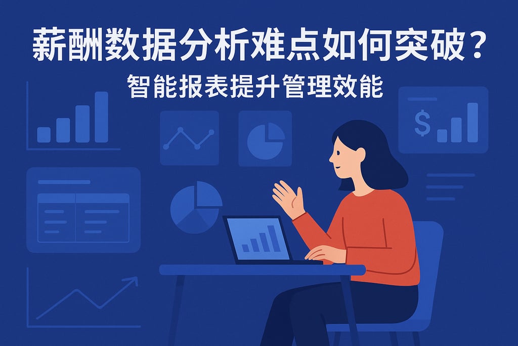 薪酬数据分析难点如何突破？智能报表提升管理效能