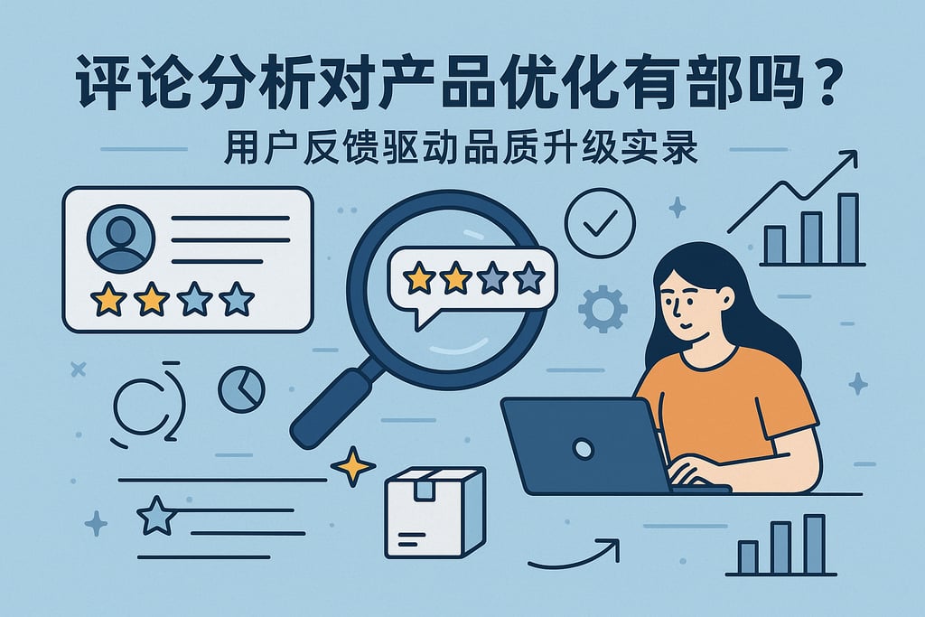 评论分析对产品优化有帮助吗？用户反馈驱动品质升级实录