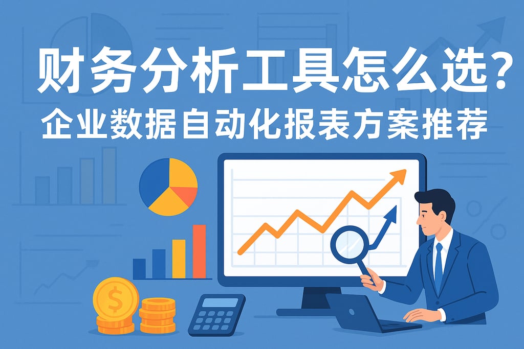 财务分析工具怎么选？企业数据自动化报表方案推荐