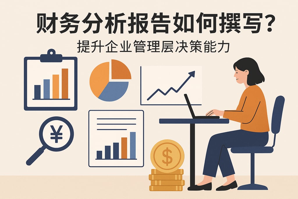 财务分析报告如何撰写？提升企业管理层决策能力