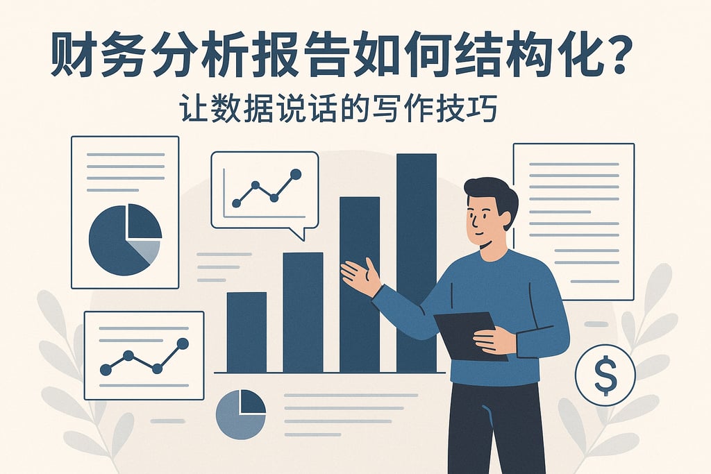 财务分析报告如何结构化？让数据说话的写作技巧