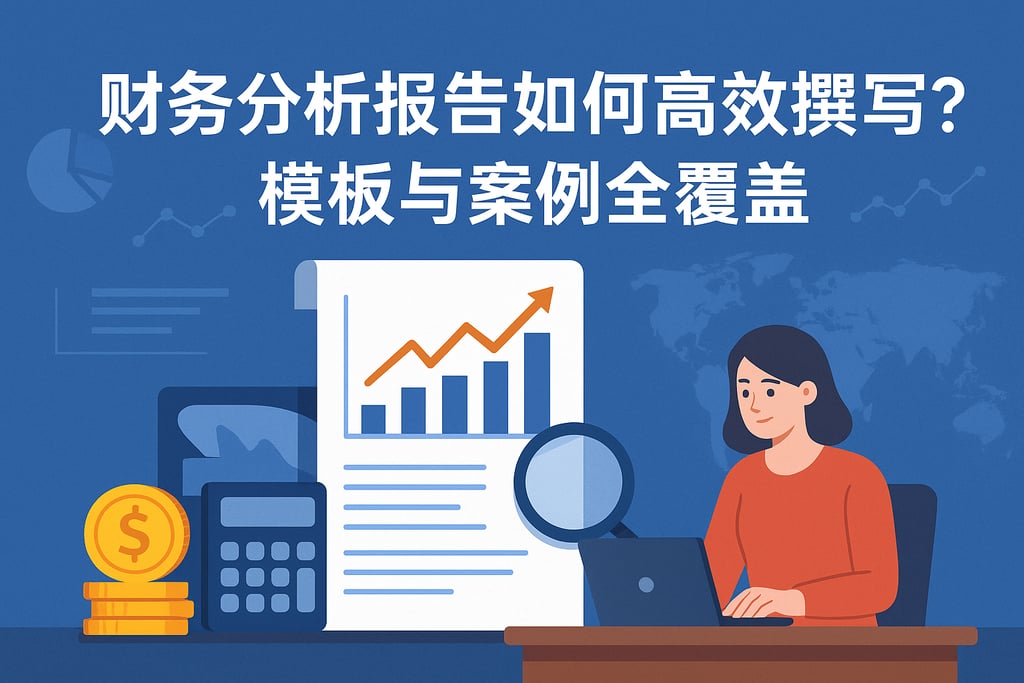 财务分析报告如何高效撰写？模板与案例全覆盖