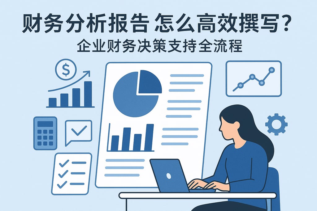 财务分析报告怎么高效撰写？企业财务决策支持全流程