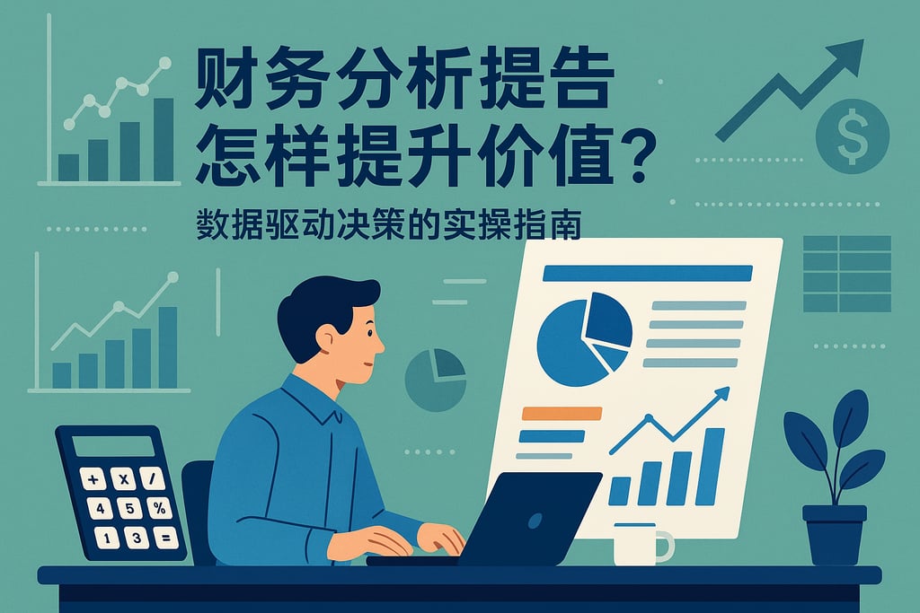 财务分析报告怎样提升价值？数据驱动决策的实操指南