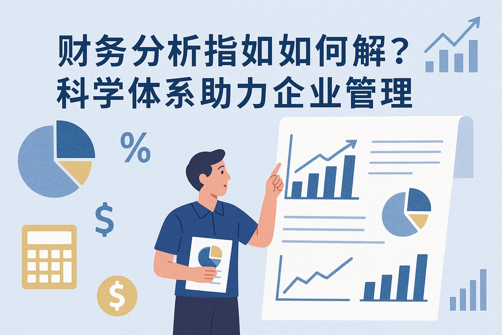 财务分析指标如何拆解？科学体系助力企业管理