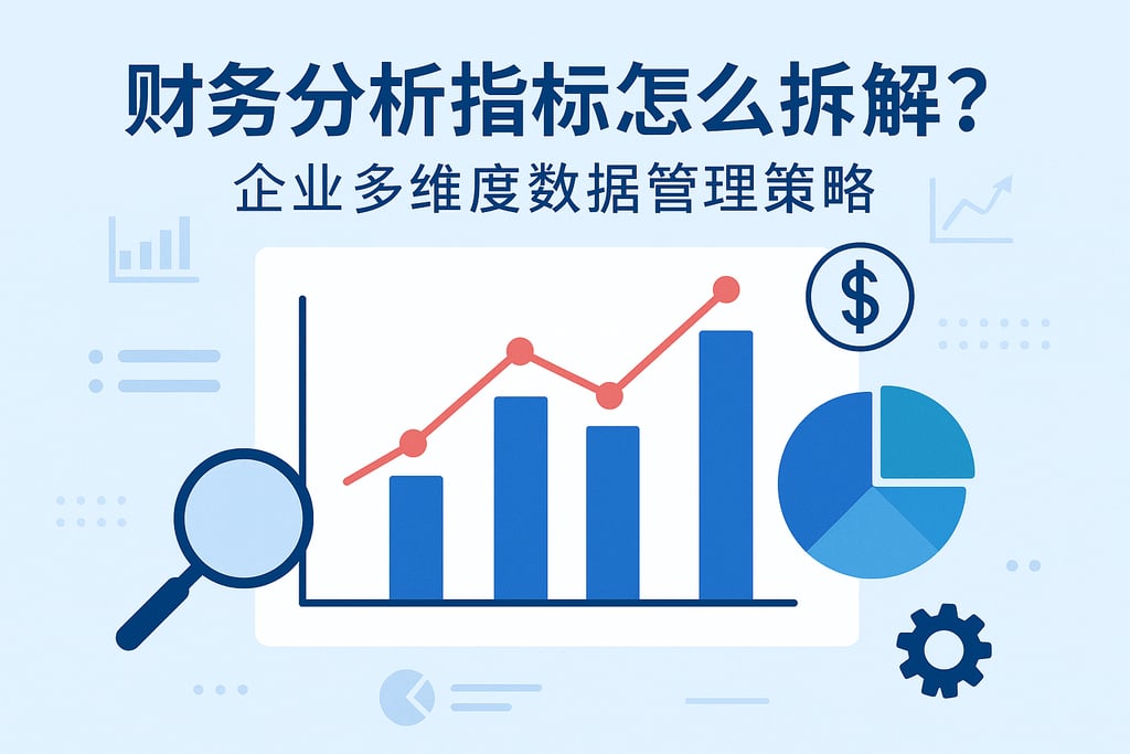 财务分析指标怎么拆解？企业多维度数据管理策略