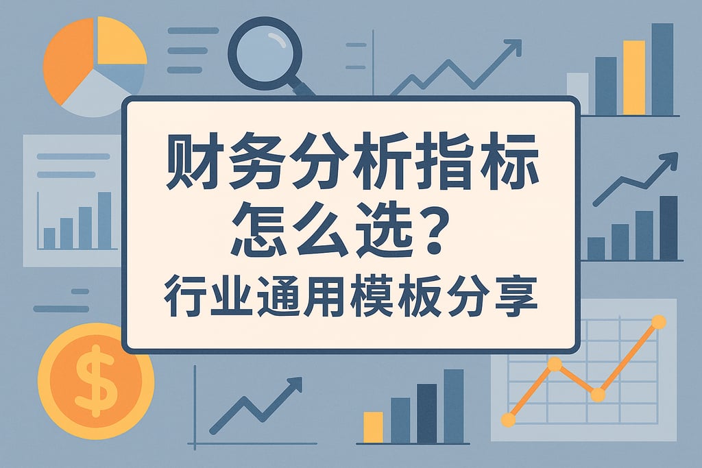 财务分析指标怎么选？行业通用模板分享