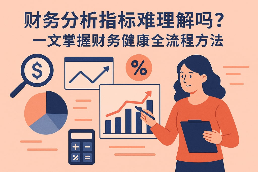 财务分析指标难理解吗？一文掌握财务健康全流程方法