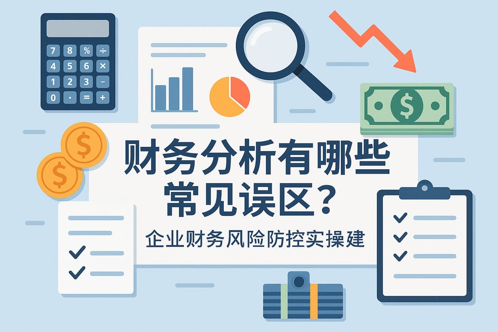 财务分析有哪些常见误区？企业财务风险防控实操建议