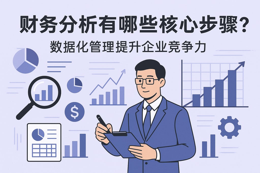 财务分析有哪些核心步骤？数据化管理提升企业竞争力