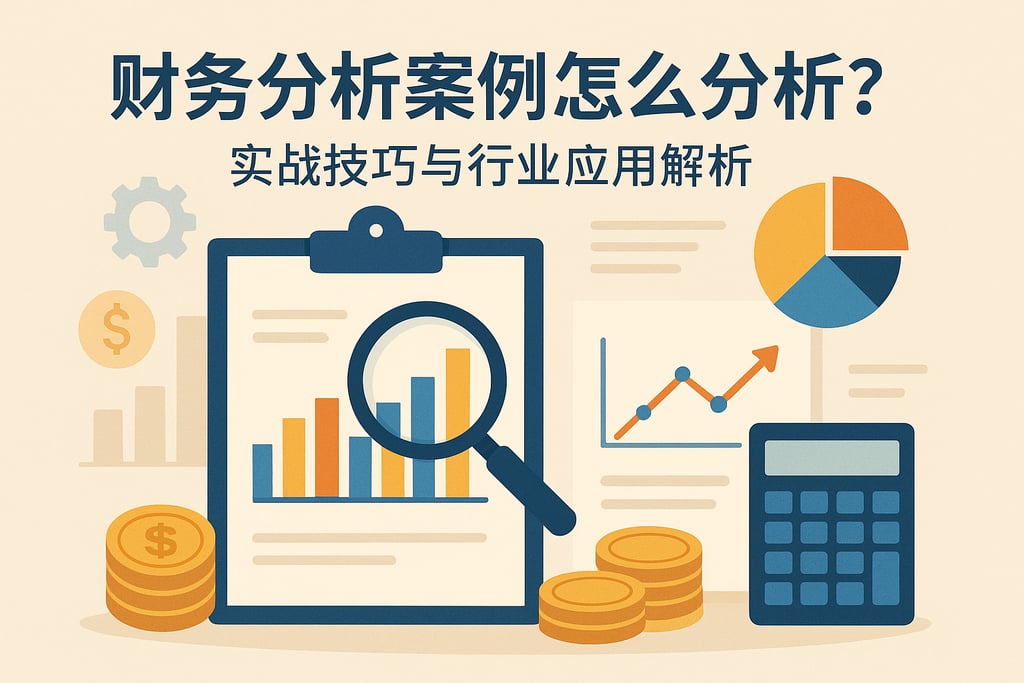 财务分析案例怎么分析？实战技巧与行业应用解析
