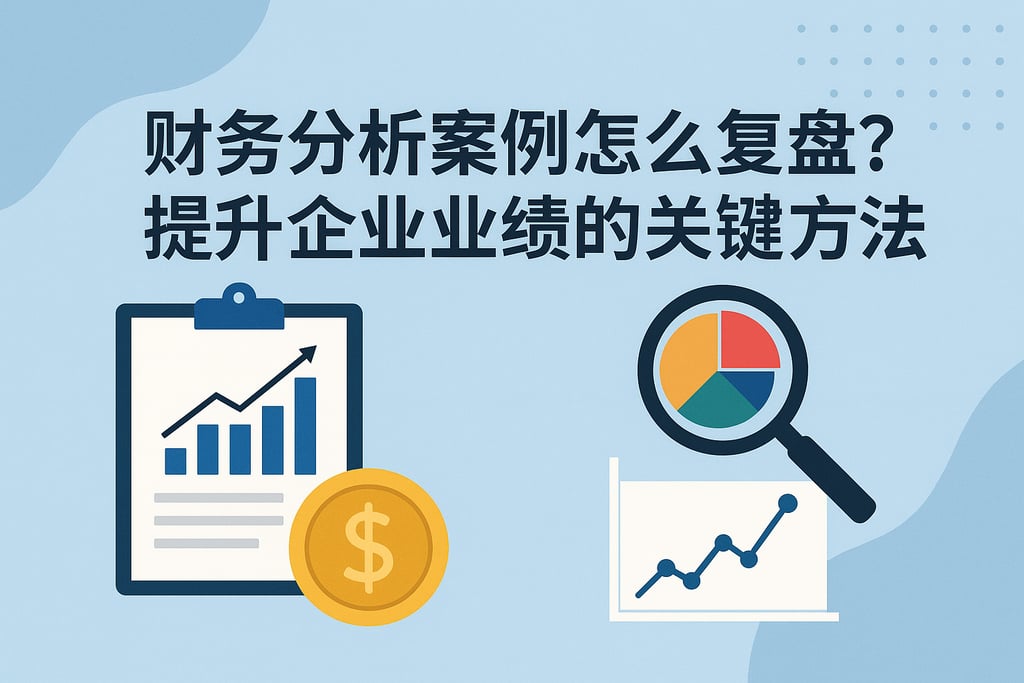 财务分析案例怎么复盘？提升企业业绩的关键方法