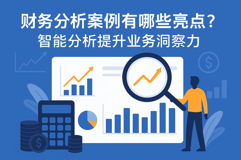 财务分析案例有哪些亮点？智能分析提升业务洞察力