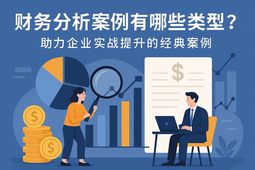 财务分析案例有哪些类型？助力企业实战提升的经典案例