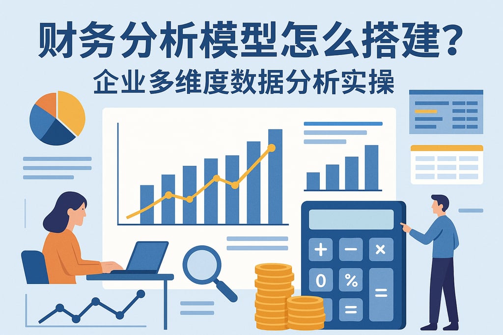 财务分析模型怎么搭建？企业多维度数据分析实操