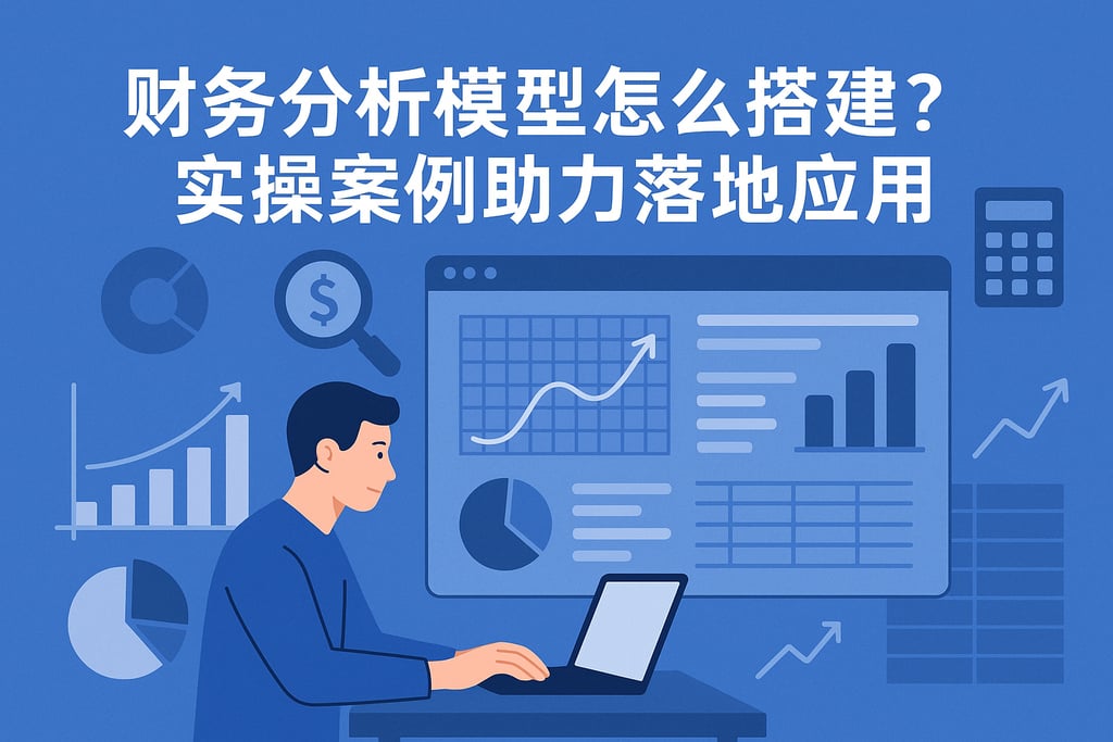 财务分析模型怎么搭建？实操案例助力落地应用