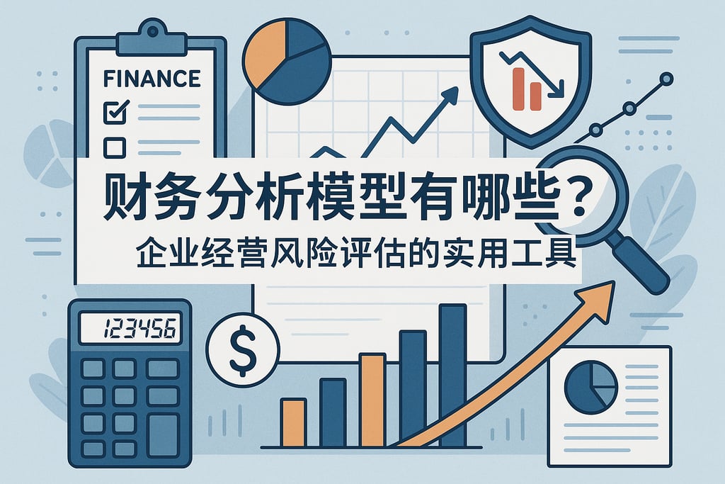 财务分析模型有哪些？企业经营风险评估的实用工具