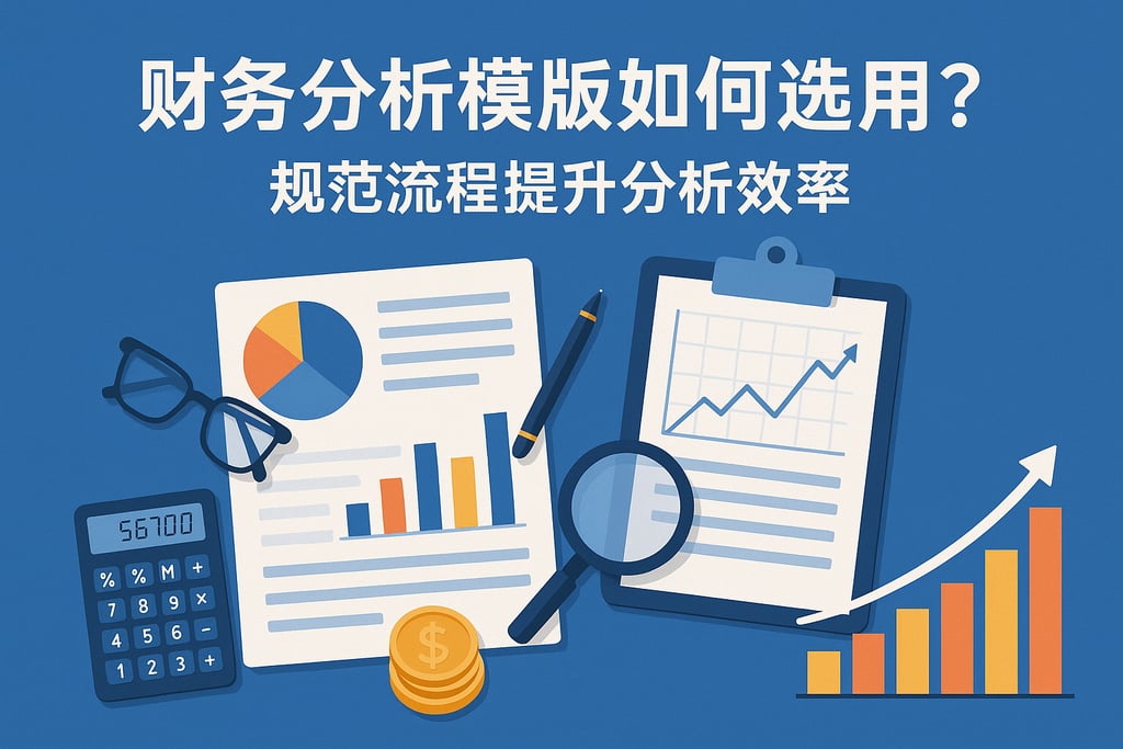 财务分析模板如何选用？规范流程提升分析效率