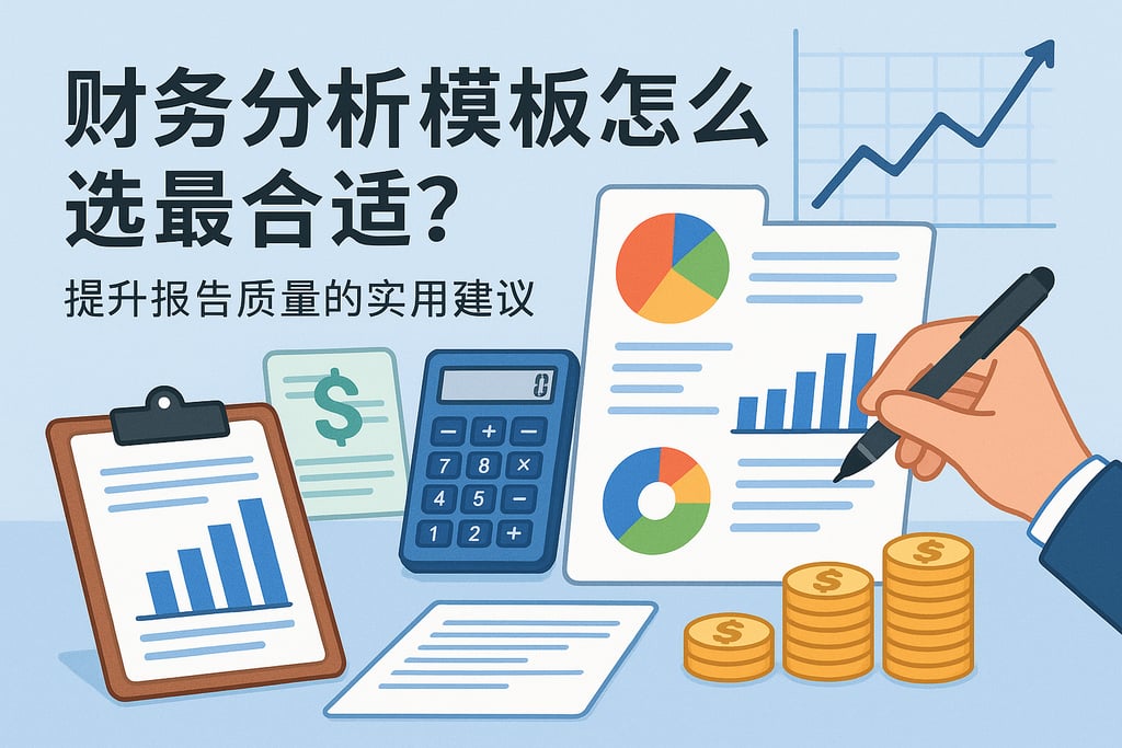 财务分析模板怎么选最合适？提升报告质量的实用建议