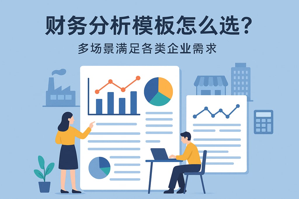 财务分析模板怎么选？多场景满足各类企业需求