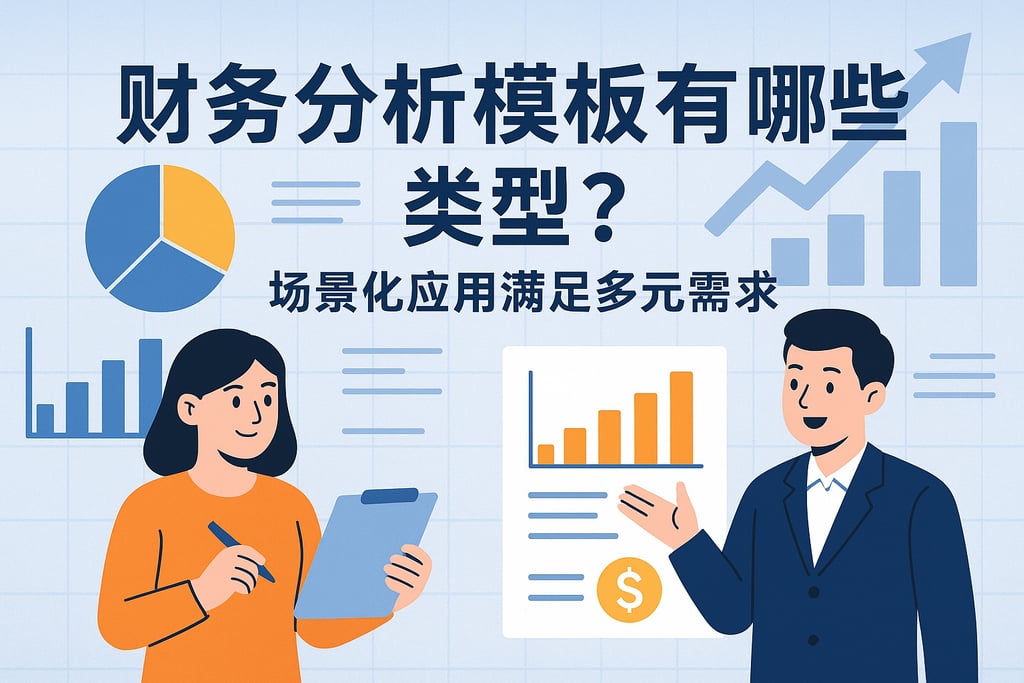 财务分析模板有哪些类型？场景化应用满足多元需求