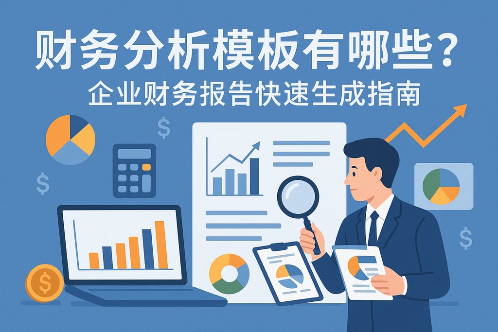 财务分析模板有哪些？企业财务报告快速生成指南