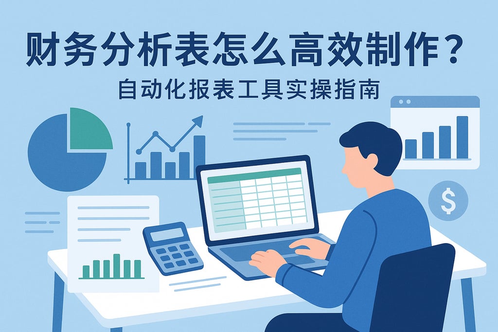 财务分析表怎么高效制作？自动化报表工具实操指南