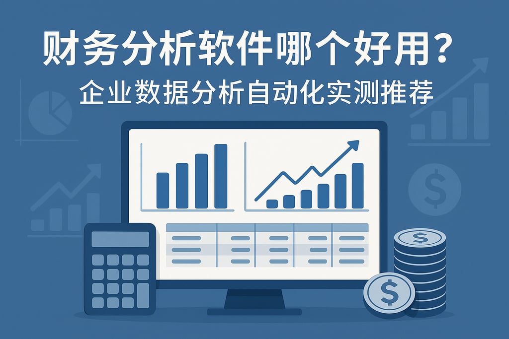 财务分析软件哪个好用？企业数据分析自动化实测推荐