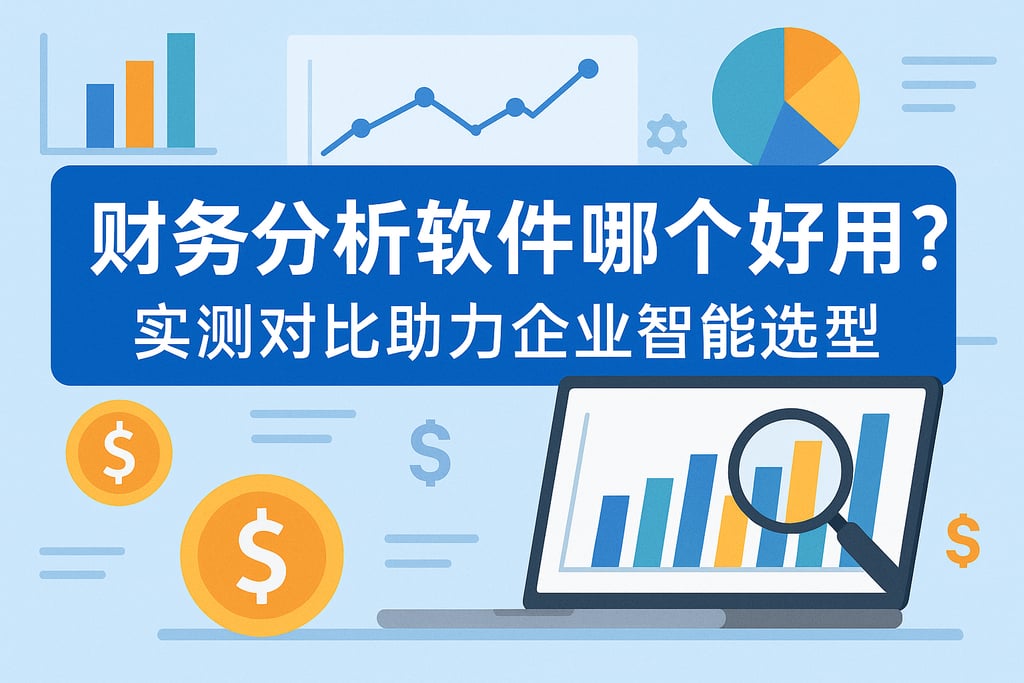 财务分析软件哪个好用？实测对比助力企业智能选型
