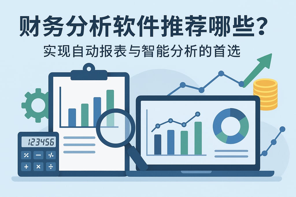 财务分析软件推荐哪些？实现自动报表与智能分析的首选