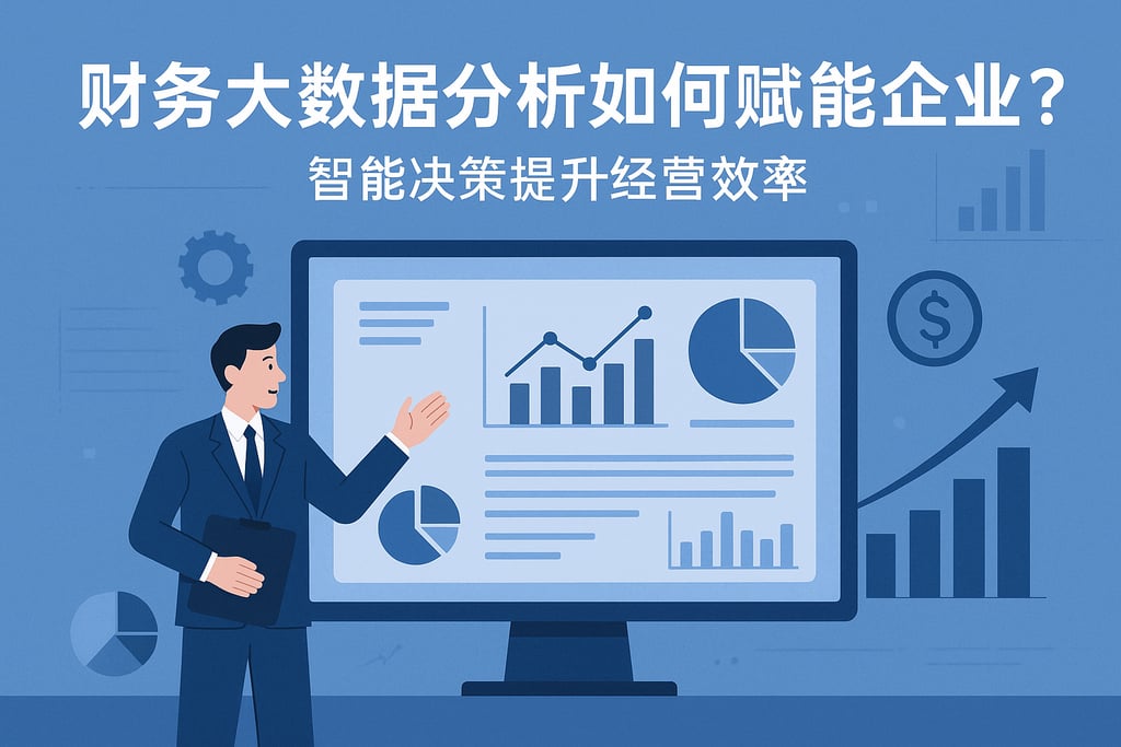 财务大数据分析如何赋能企业？智能决策提升经营效率