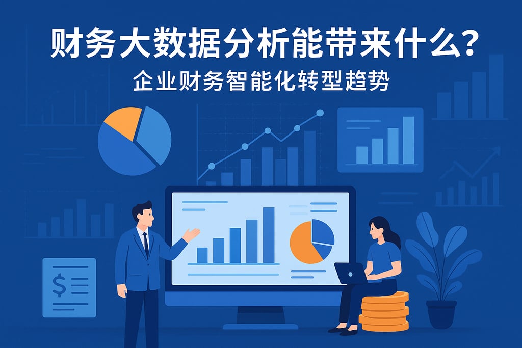 财务大数据分析能带来什么？企业财务智能化转型趋势