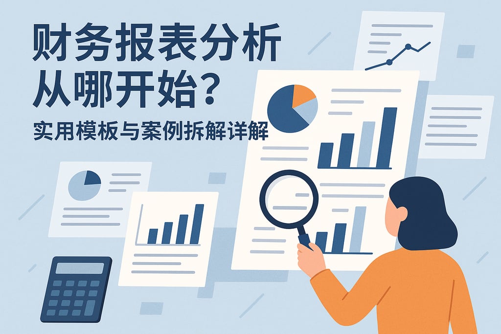 财务报表分析从哪开始？实用模板与案例拆解详解