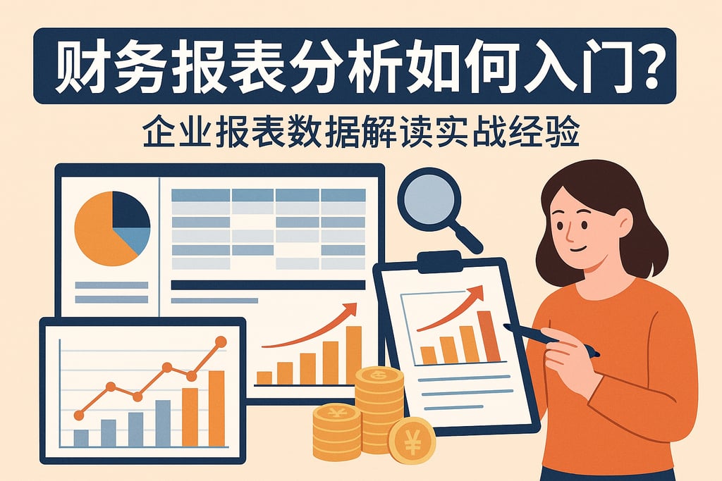 财务报表分析如何入门？企业报表数据解读实战经验