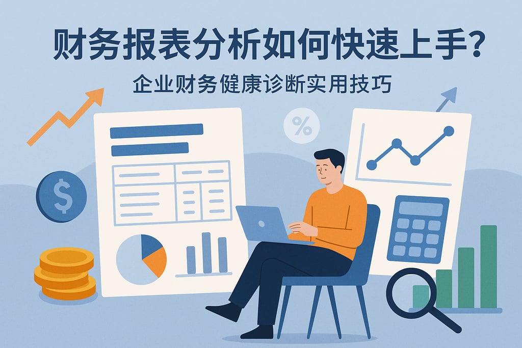 财务报表分析如何快速上手？企业财务健康诊断实用技巧