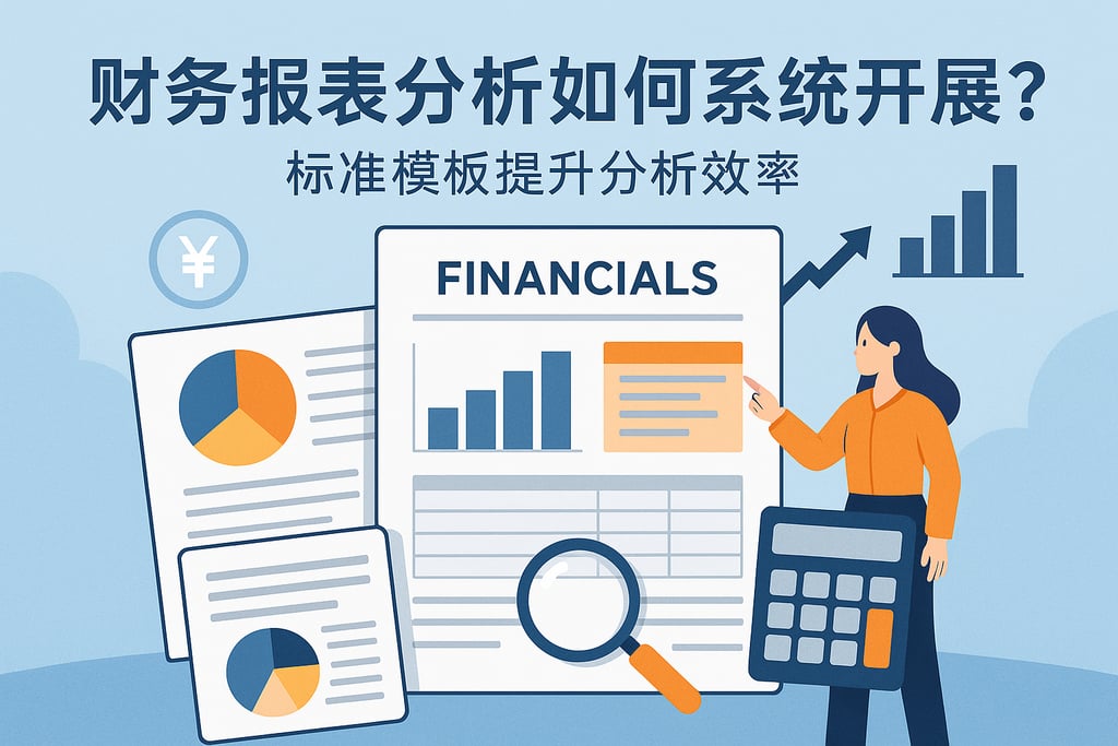财务报表分析如何系统开展？标准模板提升分析效率