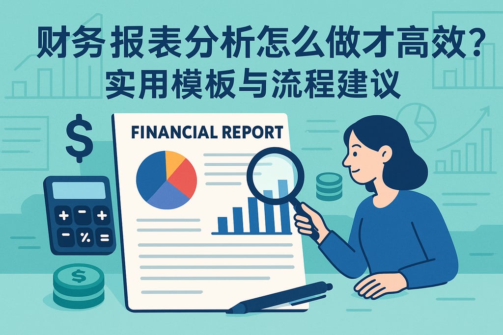 财务报表分析怎么做才高效？实用模板与流程建议