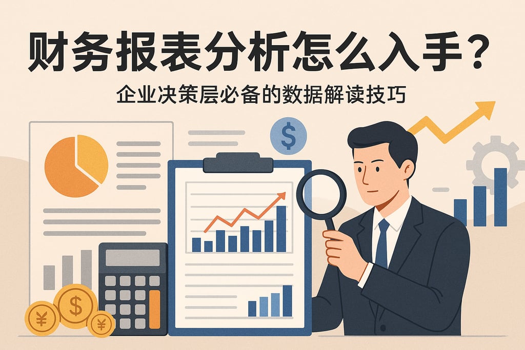 财务报表分析怎么入手？企业决策层必备的数据解读技巧
