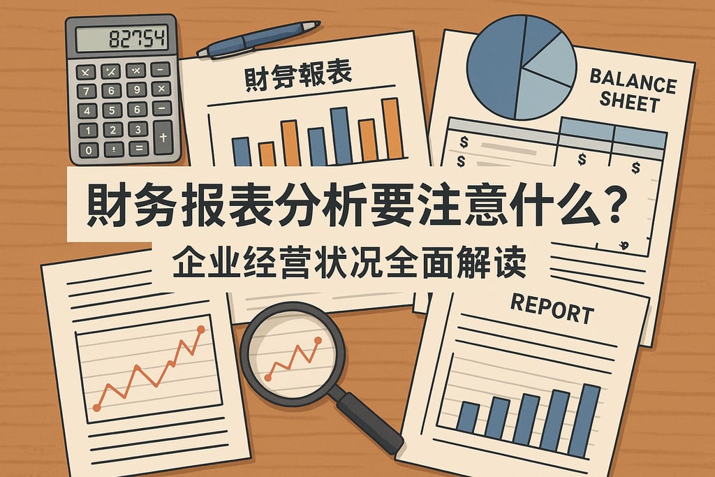 财务报表分析要注意什么？企业经营状况全面解读