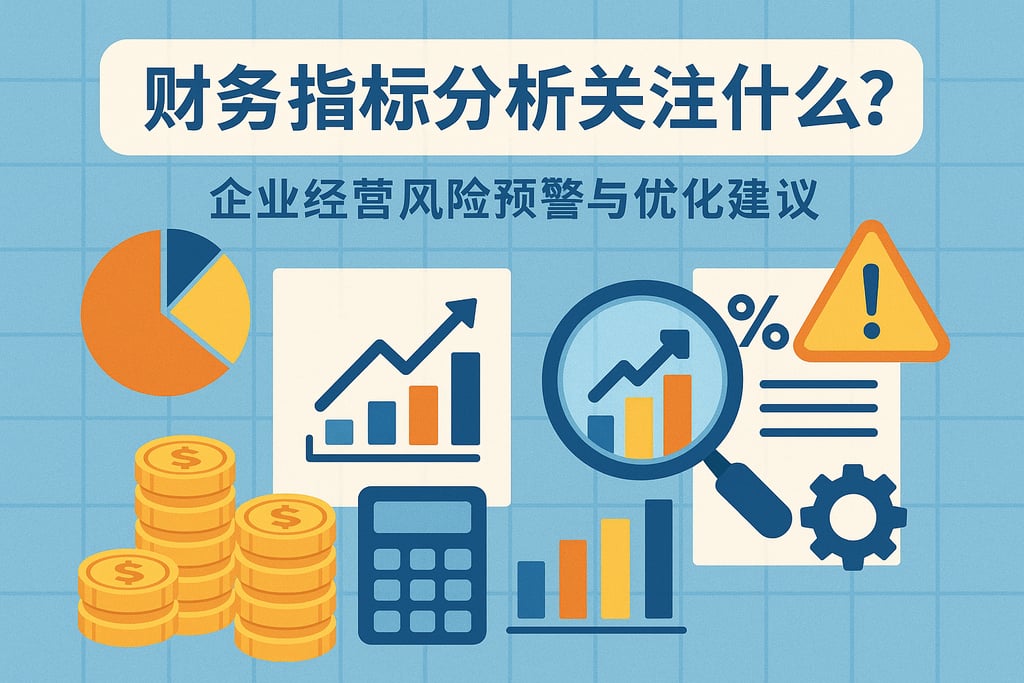 财务指标分析关注什么？企业经营风险预警与优化建议