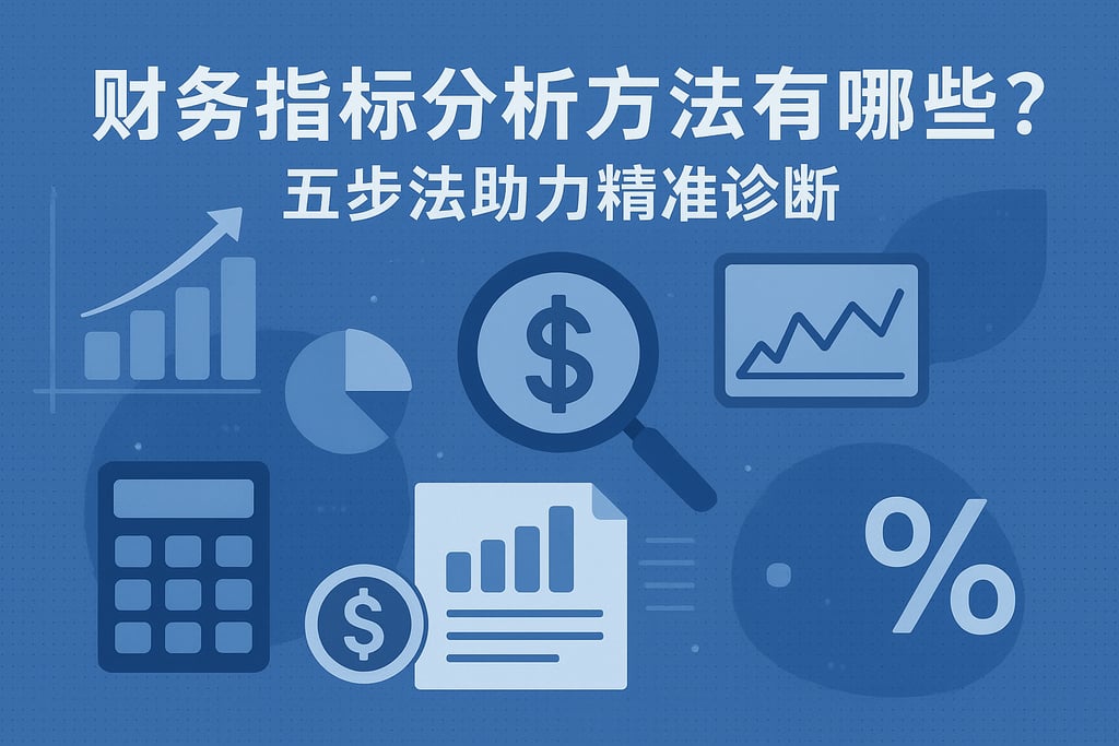 财务指标分析方法有哪些？五步法助力精准诊断