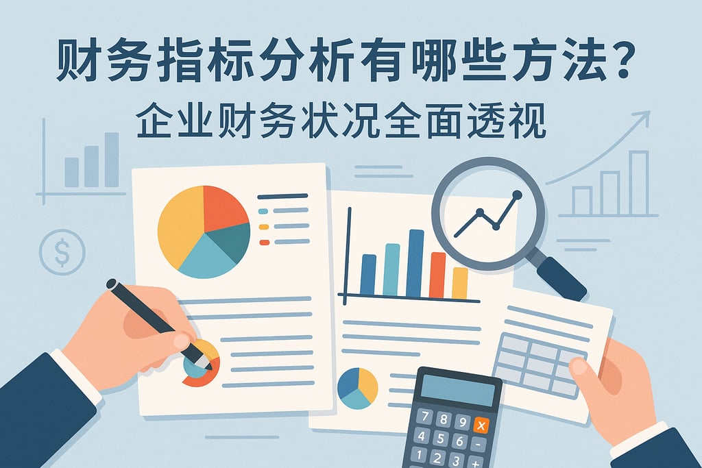 财务指标分析有哪些方法？企业财务状况全面透视