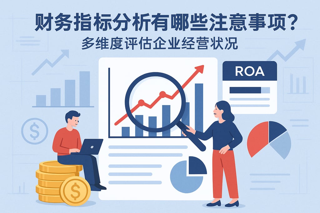 财务指标分析有哪些注意事项？多维度评估企业经营状况