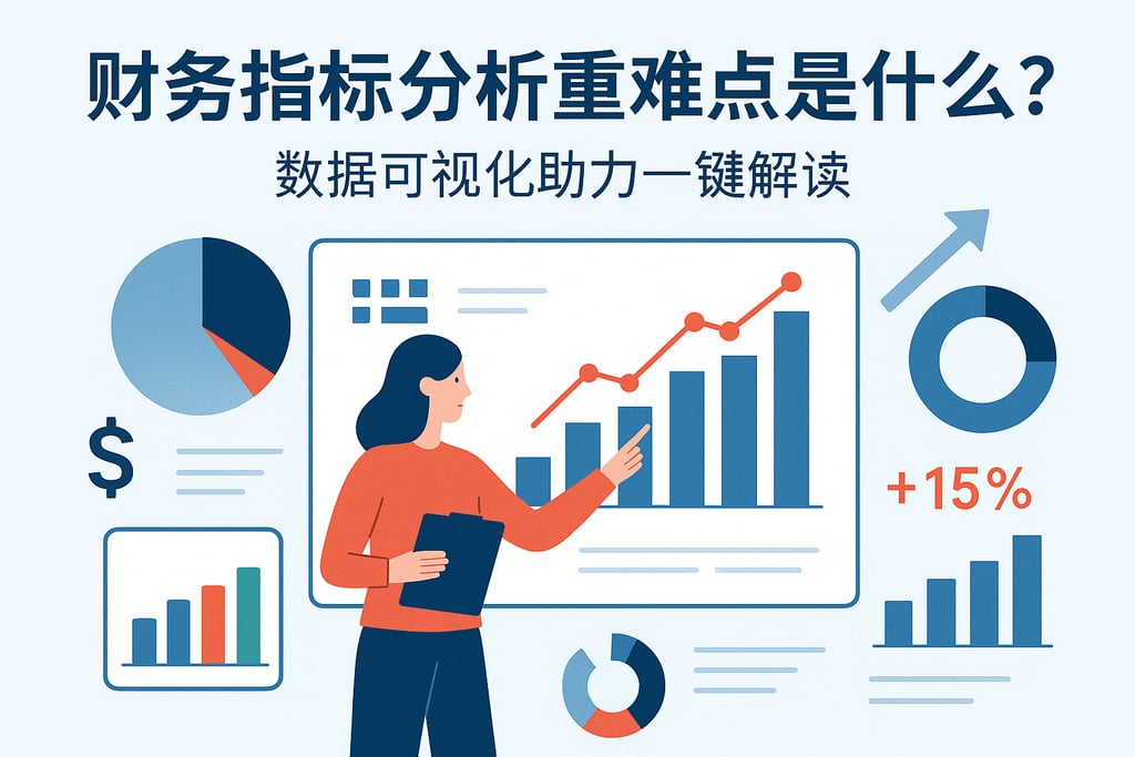 财务指标分析重难点是什么？数据可视化助力一键解读