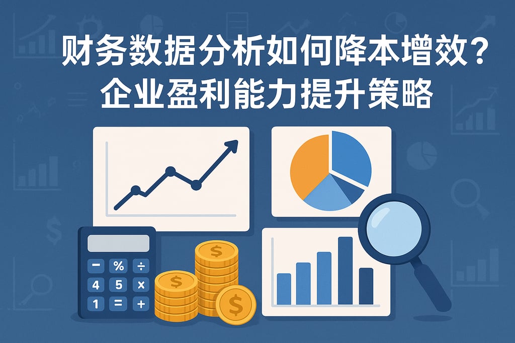 财务数据分析如何降本增效？企业盈利能力提升策略