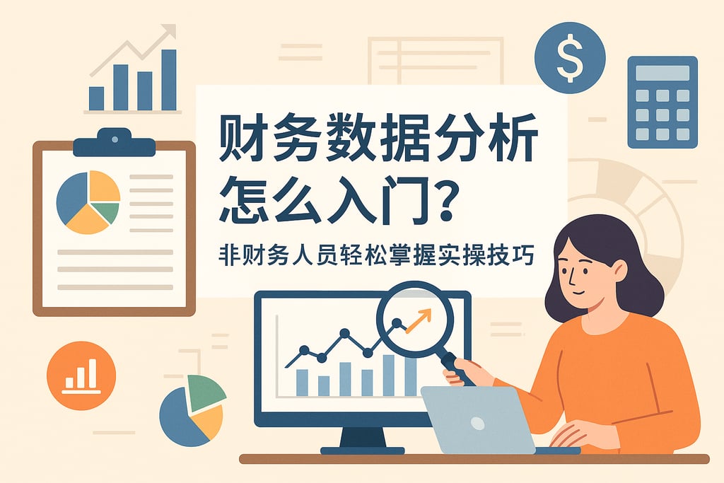 财务数据分析怎么入门？非财务人员轻松掌握实操技巧