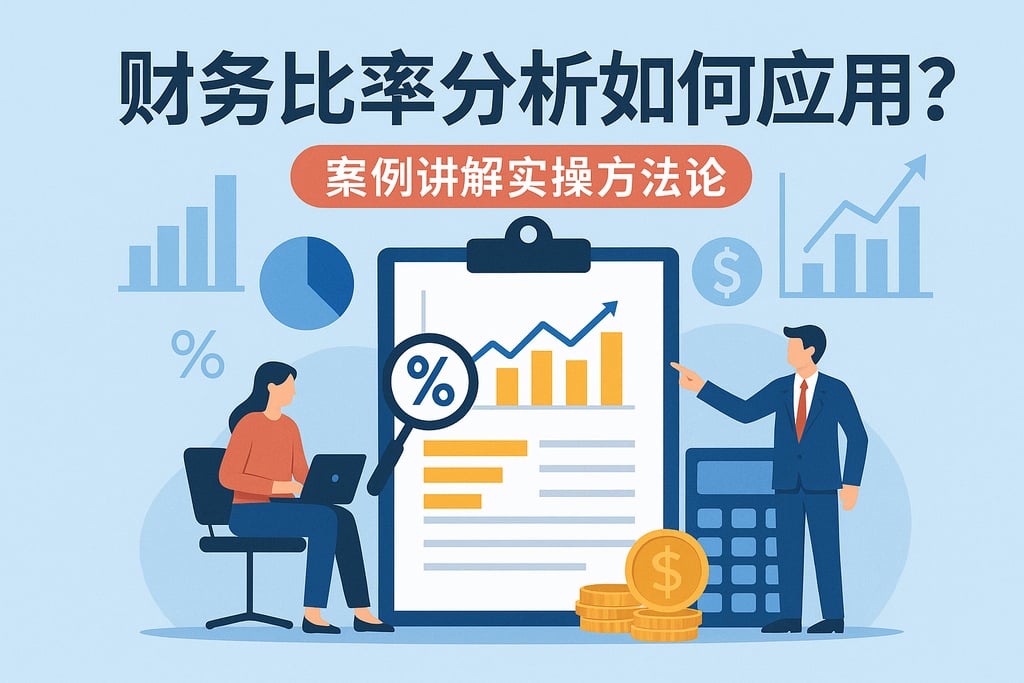 财务比率分析如何应用？案例讲解实操方法论