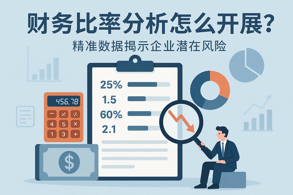 财务比率分析怎么开展？精准数据揭示企业潜在风险