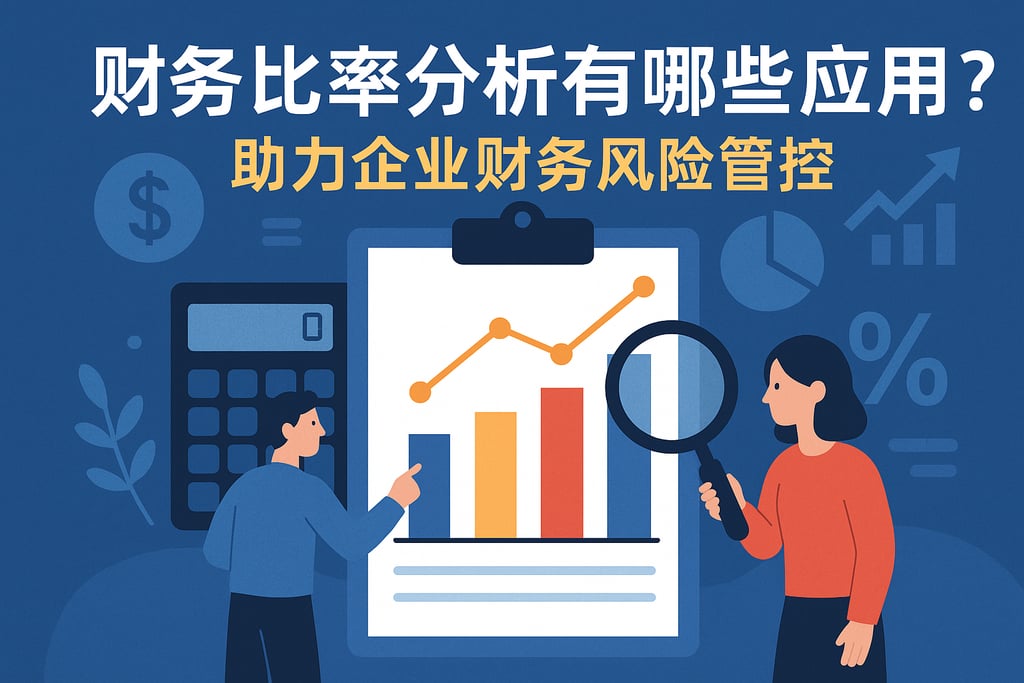 财务比率分析有哪些应用？助力企业财务风险管控