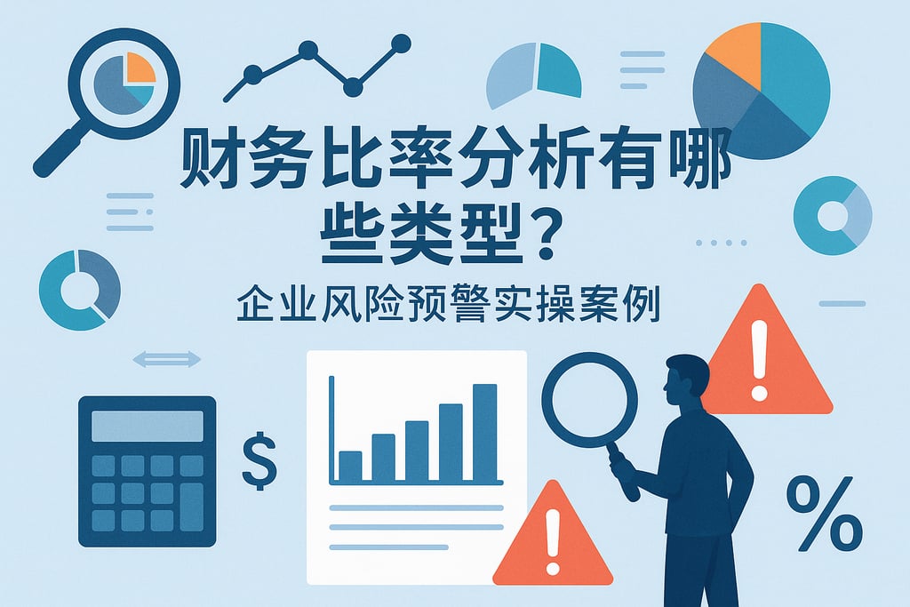 财务比率分析有哪些类型？企业风险预警实操案例